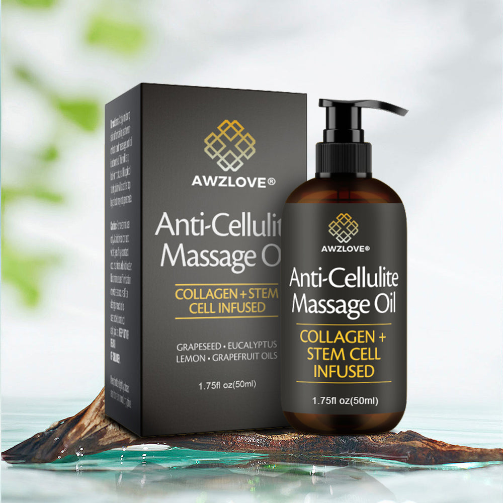Awzlove® Luxurious Collagen & Stem Cell Anti-Cellulite Massage Oil🎉 (🔥70% Off for a Limited Time!)