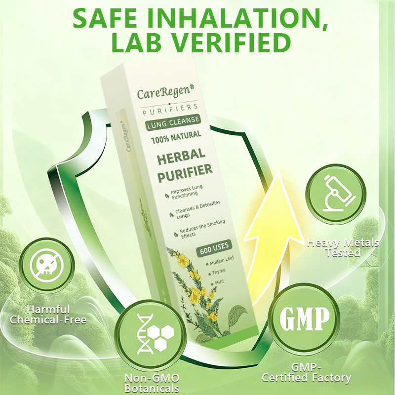 Made and Shipped from UK✅ CareRegen® 𝐁𝐨𝐭𝐚𝐧𝐢𝐜𝐚𝐥 𝐌𝐮𝐥𝐥𝐞𝐢𝐧 𝐋𝐮𝐧𝐠 𝐂𝐥𝐞𝐚𝐧𝐬𝐞 𝐃𝐢𝐟𝐟𝐮𝐬𝐞𝐫🔥(🫁Cough, Pharyngitis, shortness of breath, sputum, stuffy nose, bronchitis, bronchitis, allergy symptoms, lung discomfort)14