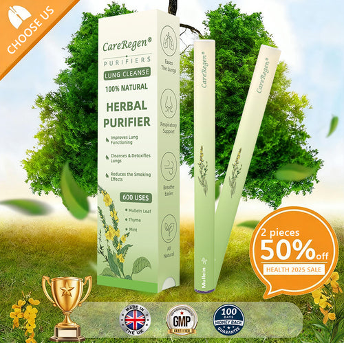 Made and Shipped from UK✅ CareRegen® 𝐁𝐨𝐭𝐚𝐧𝐢𝐜𝐚𝐥 𝐌𝐮𝐥𝐥𝐞𝐢𝐧 𝐋𝐮𝐧𝐠 𝐂𝐥𝐞𝐚𝐧𝐬𝐞 𝐃𝐢𝐟𝐟𝐮𝐬𝐞𝐫🔥(🫁Cough, Pharyngitis, shortness of breath, sputum, stuffy nose, bronchitis, bronchitis, allergy symptoms, lung discomfort)14