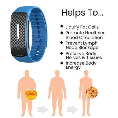 TIMNAMY®👩‍⚕️🧬 Ultrasound Fat Breakdown and Far-Infrared Detoxifying Blood Sugar Balancing Bracelet