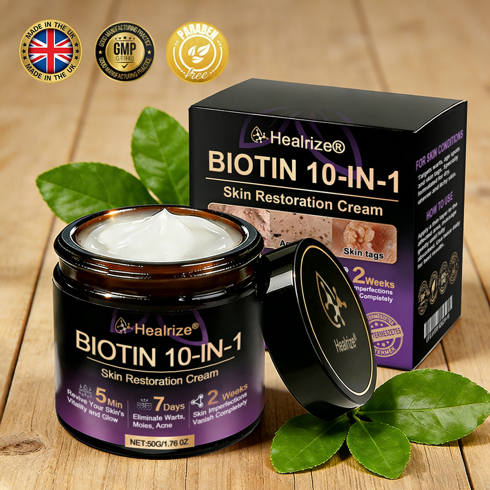Made and Shipped from UK ✨Healrize® Biotin 10-in-1 Skin Restoration Cream 🍀