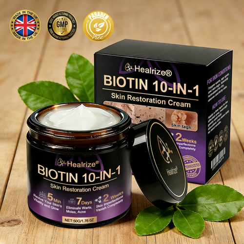 Made and Shipped from UK ✨Healrize® Biotin 10-in-1 Skin Restoration Cream 🍀