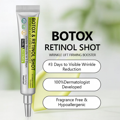 🎖️🎖️🎖️Made and shipped from USA 💫Healrize® Botox & Vita-A Retinol Shot Wrinkle-Lift Tightening cream - Last Day Promotion 70% OFF