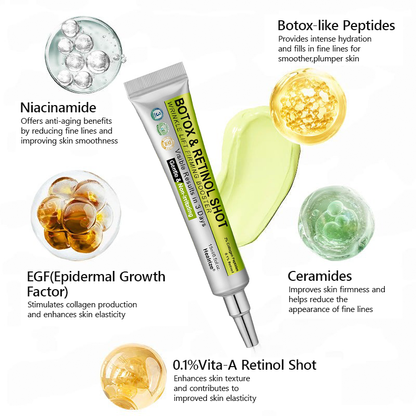 🎖️🎖️🎖️Made and shipped from USA 💫Healrize® Botox & Vita-A Retinol Shot Wrinkle-Lift Tightening cream - Last Day Promotion 70% OFF