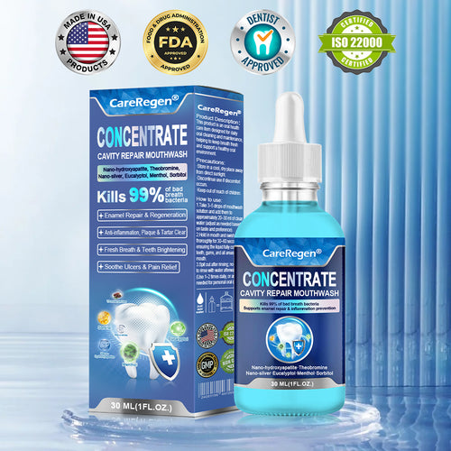Official Store：🏆CareRegen® CONCENTRATE REPAIR MOUTHWASH(Dentist recommended)(Flying Off the Shelves: 100,000 Bottles Sold!)🎀