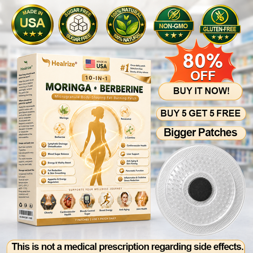 𝑶𝒇𝒇𝒊𝒄𝒊𝒂𝒍 𝑺𝒕𝒐𝒓𝒆  | 👩‍⚕️ H𝐞a𝐥r𝐢z𝐞®Moringa Berberine 10-in-1 Microgranule Body-Shaping Fat-Burning Patch(𝐎𝐧𝐜𝐞 𝐃𝐚𝐢𝐥𝐲, 𝐯𝐢𝐬𝐢𝐛𝐥𝐞 𝐜𝐡𝐚𝐧𝐠𝐞𝐬 𝐢𝐧 𝟕 𝐝𝐚𝐲𝐬） F𝐨r 𝐎𝐛𝐞𝐬𝐢𝐭𝐲, 𝐋o𝐨s𝐞 𝐒k𝐢n, 𝐃𝐢𝐚𝐛𝐞𝐭𝐞𝐬, 𝐒𝐥𝐞𝐞𝐩 𝐀𝐩𝐧𝐞𝐚, 𝐀𝐧𝐝 𝐉𝐨𝐢𝐧𝐭 𝐈𝐬𝐬𝐮𝐞𝐬🎀