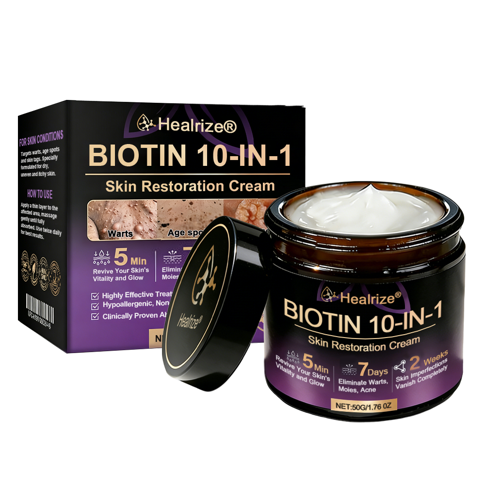 Made and Shipped from UK ✨Healrize® Biotin 10-in-1 Skin Restoration Cream 🍀