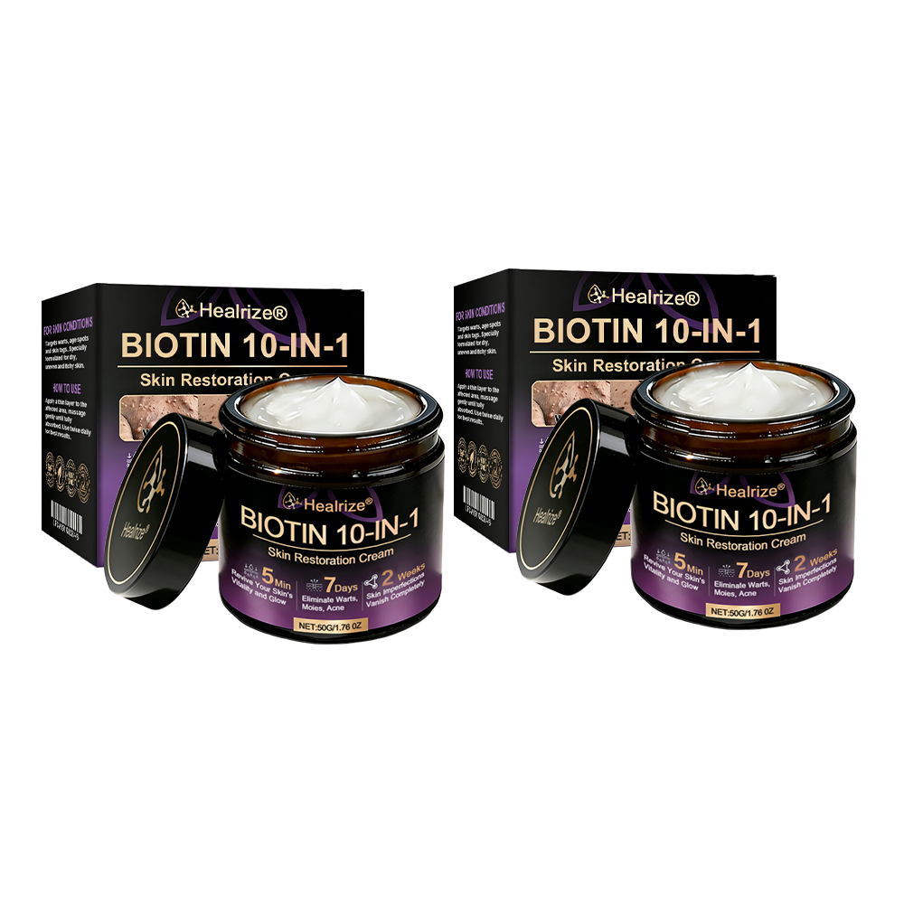 Made and Shipped from UK ✨Healrize® Biotin 10-in-1 Skin Restoration Cream 🍀