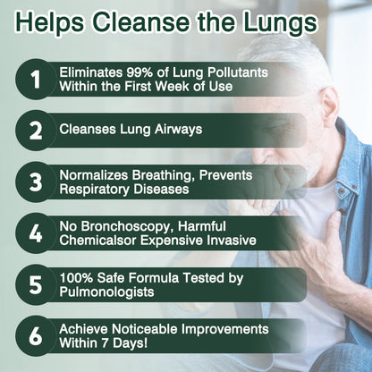 🫁⚡✅Official Store:CareRegen® Botanical Mullein Leaf Extract Lung Cleanse Spray（🫁Directly acts on COPD, asthma, chronic bronchitis (CB), respiratory infections, lung cancer, sinusitis, and other conditions🫁）🌞