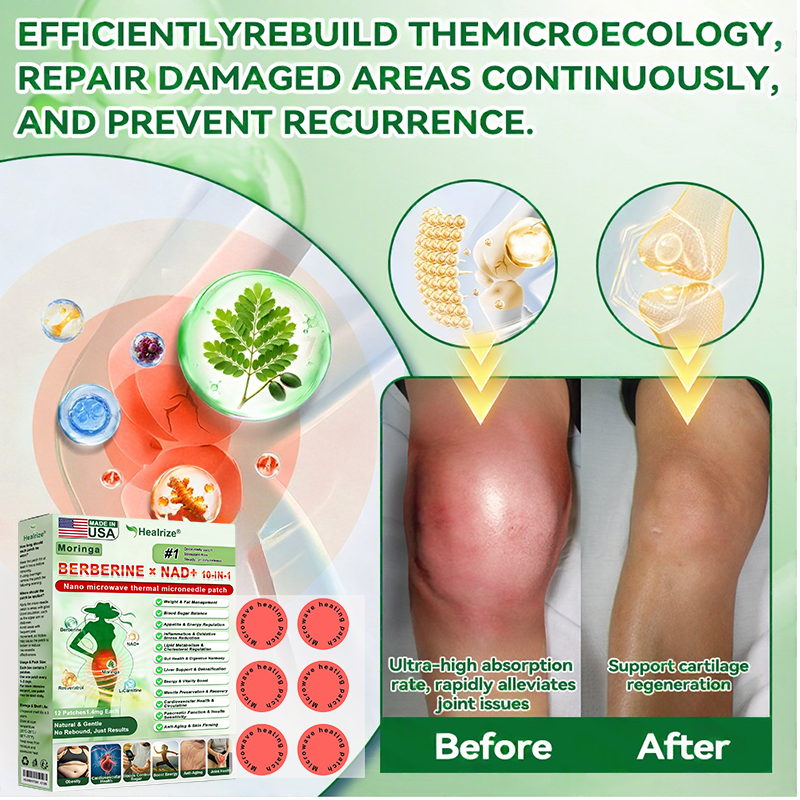 𝑶𝒇𝒇𝒊𝒄𝒊𝒂𝒍 𝑺𝒕𝒐𝒓𝒆  | 👨‍⚕️Healrize®𝑴𝒐𝒓𝒊𝒏𝒈𝗮 · 𝗕𝗲𝗿𝗯𝗲𝗿𝙞𝙣𝙚 × 𝙉𝘼𝐃+ 𝟏𝟎-𝐢𝐧-𝟏 𝗔𝗱𝘃𝗮𝗻𝗰𝙚𝙙 Nano Microwave Thermal Metabolic Patch(𝐉𝐮𝐬𝐭 𝐨𝐧𝐜𝐞 𝐚 𝐝𝐚𝐲, 𝐯𝐢𝐬𝐢𝐛𝐥𝐞 𝐜𝐡𝐚𝐧𝐠𝐞𝐬 𝐢𝐧 𝟕 𝐝𝐚𝐲𝐬） ✅ 𝐅𝐨𝐫 𝐨𝐛𝐞𝐬𝐢𝐭𝐲, 🅛🅞🅞🅢🅔 🅢🅚🅘🅝,𝐝𝐢𝐚𝐛𝐞𝐭𝐞𝐬, 𝐬𝐥𝐞𝐞𝐩 𝐚𝐩𝐧𝐞𝐚, 𝐣𝐨𝐢𝐧𝐭 𝐢𝐬𝐬𝐮𝐞𝐬, 𝐚𝐧𝐝 𝐦𝐨𝐫𝐞 🌞