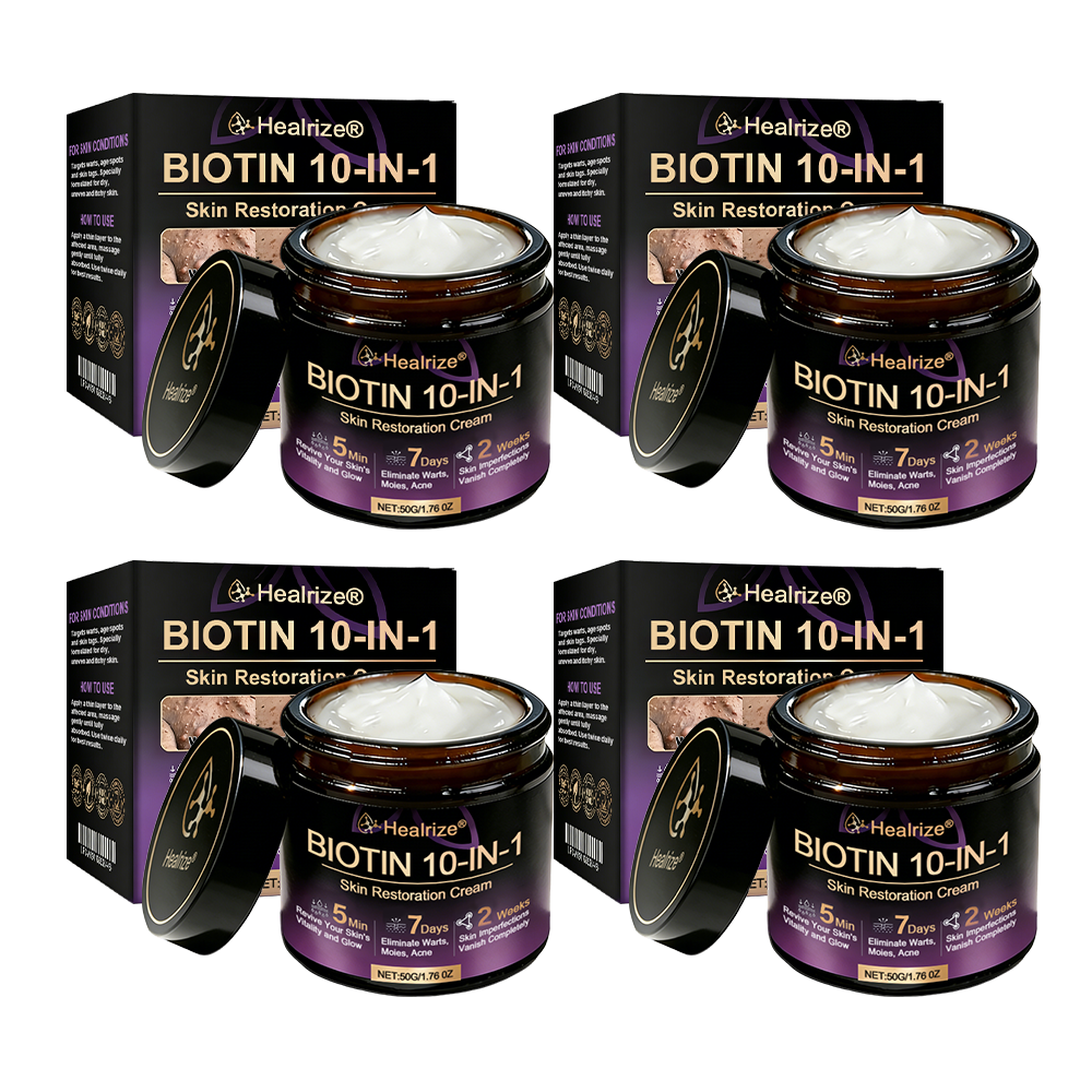 Made and Shipped from UK ✨Healrize® Biotin 10-in-1 Skin Restoration Cream 🍀