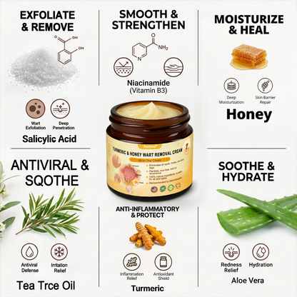 Awzlove® Turmeric & Honey Wart Removal All-in-One Cream