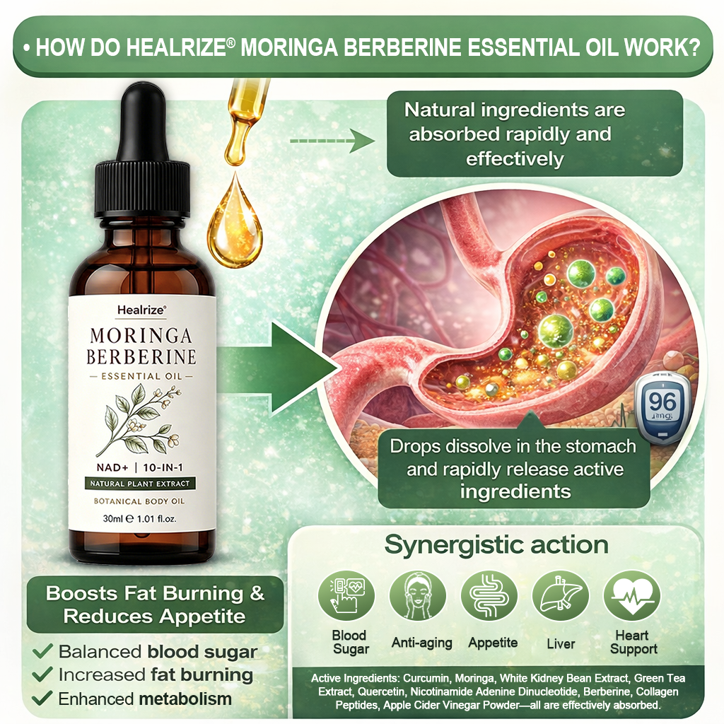 𝑶𝒇𝒇𝒊𝒄𝒊𝒂𝒍 𝑺𝒕𝒐𝒓𝒆  | 👩‍⚕️ Healrize® 10-IN-1 Moringa * Berberine * NAD+ Essential Oil  (𝐎𝐧𝐜𝐞 𝐃𝐚𝐢𝐥𝐲, 𝐯𝐢𝐬𝐢𝐛𝐥𝐞 𝐜𝐡𝐚𝐧𝐠𝐞𝐬 𝐢𝐧 𝟕 𝐝𝐚𝐲𝐬） F𝐨r 𝐎𝐛𝐞𝐬𝐢𝐭𝐲, 𝐋o𝐨s𝐞 𝐒k𝐢n, 𝐃𝐢𝐚𝐛𝐞𝐭𝐞𝐬, 𝐒𝐥𝐞𝐞𝐩 𝐀𝐩𝐧𝐞𝐚, 𝐀𝐧𝐝 𝐉𝐨𝐢𝐧𝐭 𝐈𝐬𝐬𝐮𝐞𝐬🎁