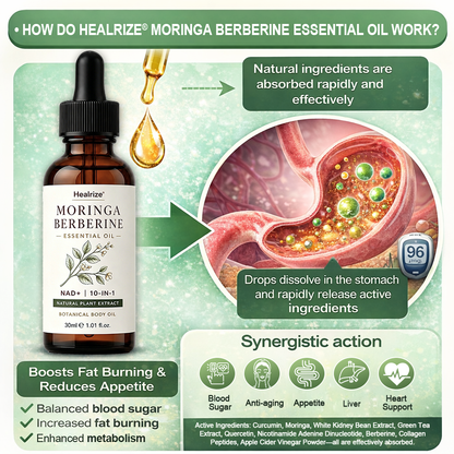 𝑶𝒇𝒇𝒊𝒄𝒊𝒂𝒍 𝑺𝒕𝒐𝒓𝒆  | 👩‍⚕️ Healrize® 10-IN-1 Moringa * Berberine * NAD+ Essential Oil  (𝐎𝐧𝐜𝐞 𝐃𝐚𝐢𝐥𝐲, 𝐯𝐢𝐬𝐢𝐛𝐥𝐞 𝐜𝐡𝐚𝐧𝐠𝐞𝐬 𝐢𝐧 𝟕 𝐝𝐚𝐲𝐬） F𝐨r 𝐎𝐛𝐞𝐬𝐢𝐭𝐲, 𝐋o𝐨s𝐞 𝐒k𝐢n, 𝐃𝐢𝐚𝐛𝐞𝐭𝐞𝐬, 𝐒𝐥𝐞𝐞𝐩 𝐀𝐩𝐧𝐞𝐚, 𝐀𝐧𝐝 𝐉𝐨𝐢𝐧𝐭 𝐈𝐬𝐬𝐮𝐞𝐬🎁