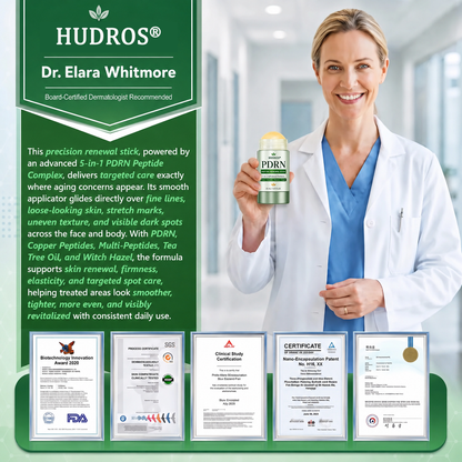 Hudros® 👨‍⚕️👨‍⚕️𝑷𝑫𝑹𝑵 𝑨𝒏𝒕𝒊-𝑨𝒈𝒊𝒏𝒈 & 𝑻𝒂𝒓𝒈𝒆𝒕𝒆𝒅 𝑺𝒑𝒐𝒕 𝑹𝒆𝒏𝒆𝒘𝒂𝒍 𝑺𝒕𝒊𝒄𝒌（𝑯𝒆𝒍𝒑𝒔 𝑺𝒎𝒐𝒐𝒕𝒉 𝑾𝒓𝒊𝒏𝒌𝒍𝒆𝒔, 𝑺𝒖𝒑𝒑𝒐𝒓𝒕 𝑭𝒊𝒓𝒎𝒆𝒓-𝑳𝒐𝒐𝒌𝒊𝒏𝒈 𝑺𝒌𝒊𝒏, 𝒂𝒏𝒅 𝑰𝒎𝒑𝒓𝒐𝒗𝒆 𝑻𝒉𝒆 𝑨𝒑𝒑𝒆𝒂𝒓𝒂𝒏𝒄𝒆 𝑶𝒇 𝑽𝒊𝒔𝒊𝒃𝒍𝒆 𝑺𝒑𝒐𝒕𝒔）🎁