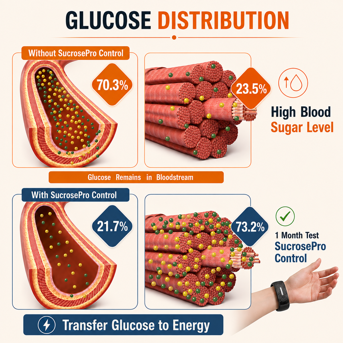 TIMNAMY®👩‍⚕️🧬 Ultrasound Fat Breakdown and Far-Infrared Detoxifying Blood Sugar Balancing Bracelet
