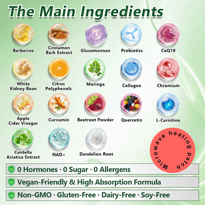 𝑶𝒇𝒇𝒊𝒄𝒊𝒂𝒍 𝑺𝒕𝒐𝒓𝒆  | 👨‍⚕️Healrize®𝑴𝒐𝒓𝒊𝒏𝒈𝗮 · 𝗕𝗲𝗿𝗯𝗲𝗿𝙞𝙣𝙚 × 𝙉𝘼𝐃+ 𝟏𝟎-𝐢𝐧-𝟏 𝗔𝗱𝘃𝗮𝗻𝗰𝙚𝙙 Nano Microwave Thermal Metabolic Patch(𝐉𝐮𝐬𝐭 𝐨𝐧𝐜𝐞 𝐚 𝐝𝐚𝐲, 𝐯𝐢𝐬𝐢𝐛𝐥𝐞 𝐜𝐡𝐚𝐧𝐠𝐞𝐬 𝐢𝐧 𝟕 𝐝𝐚𝐲𝐬） ✅ 𝐅𝐨𝐫 𝐨𝐛𝐞𝐬𝐢𝐭𝐲, 🅛🅞🅞🅢🅔 🅢🅚🅘🅝,𝐝𝐢𝐚𝐛𝐞𝐭𝐞𝐬, 𝐬𝐥𝐞𝐞𝐩 𝐚𝐩𝐧𝐞𝐚, 𝐣𝐨𝐢𝐧𝐭 𝐢𝐬𝐬𝐮𝐞𝐬, 𝐚𝐧𝐝 𝐦𝐨𝐫𝐞 🌞
