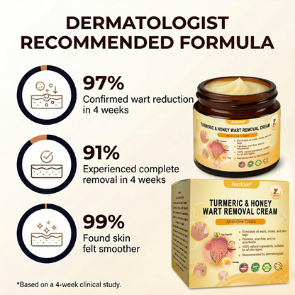 Awzlove® Turmeric & Honey Wart Removal All-in-One Cream