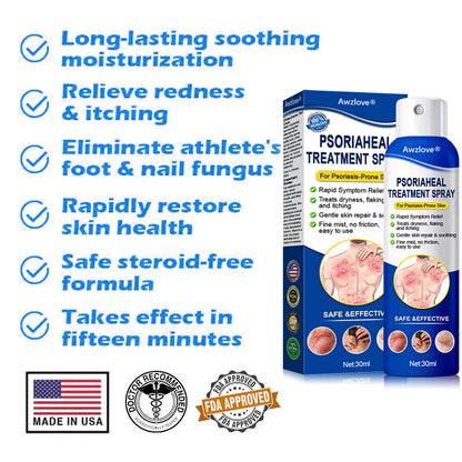 Awzlove® PsoriaHeal  Treatment Spray(Suitable for all skin conditions)