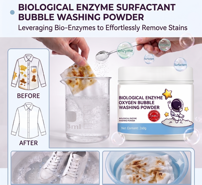 Biological Enzyme Oxygen Bubble Washing Powder