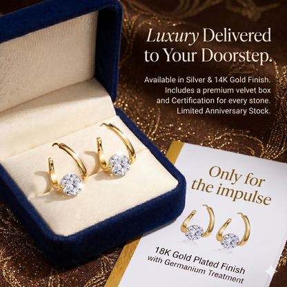 🔥 90% OFF TODAY: Timeless Radiance Earrings – The Elegant Sparkle You Deserve ✨