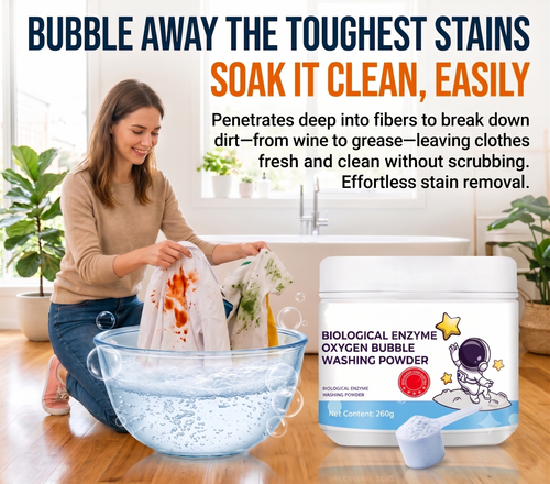 Biological Enzyme Oxygen Bubble Washing Powder