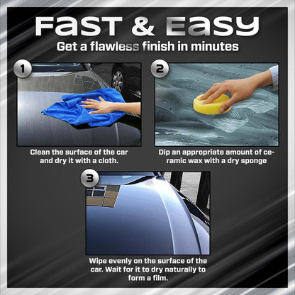 Final Day: 49% OFF - Titanium Ceramic Wax Cream for Ultimate Car Protection