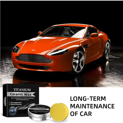 Final Day: 49% OFF - Titanium Ceramic Wax Cream for Ultimate Car Protection