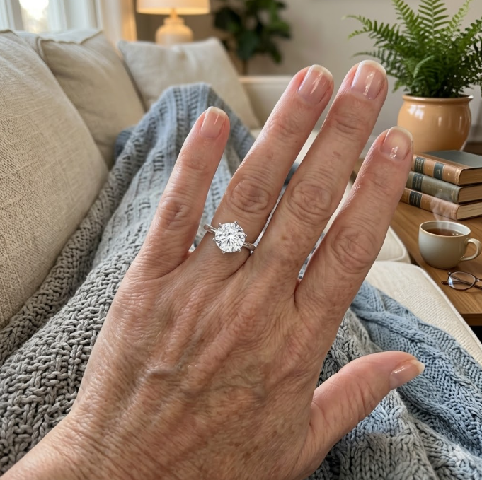 🔥Today Only: 90% OFF! Eternal "Past, Present & Future" 2-Carat Moissanite Ring (Adjustable Fit)