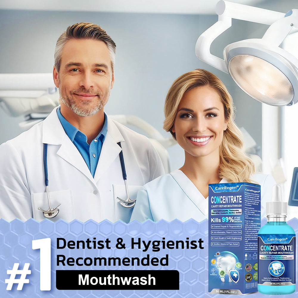 Official Store：🏆CareRegen® CONCENTRATE REPAIR MOUTHWASH(Dentist recommended)(Flying Off the Shelves: 100,000 Bottles Sold!)🎀